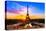 Eiffel Tower At Sunrise Paris-null-Stretched Canvas