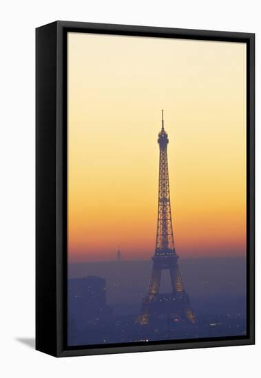 Eiffel Tower at Sunset, Paris, France, Europe-Neil-Framed Stretched Canvas