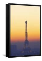 Eiffel Tower at Sunset, Paris, France, Europe-Neil-Framed Stretched Canvas