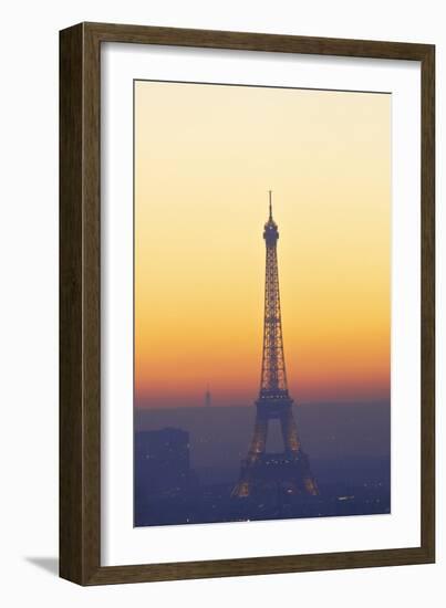 Eiffel Tower at Sunset, Paris, France, Europe-Neil-Framed Photographic Print