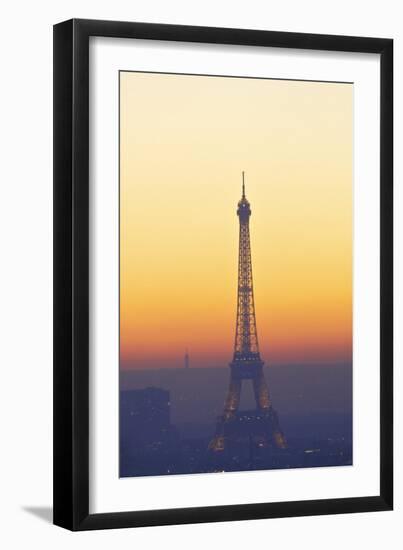 Eiffel Tower at Sunset, Paris, France, Europe-Neil-Framed Photographic Print