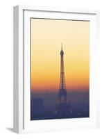 Eiffel Tower at Sunset, Paris, France, Europe-Neil-Framed Photographic Print