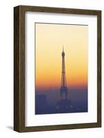 Eiffel Tower at Sunset, Paris, France, Europe-Neil-Framed Photographic Print