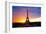 Eiffel Tower at Sunset Paris-null-Framed Art Print