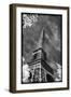 Eiffel Tower B&W-Barbara Simmons-Framed Photographic Print