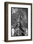 Eiffel Tower B&W-Barbara Simmons-Framed Photographic Print