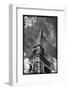 Eiffel Tower B&W-Barbara Simmons-Framed Photographic Print