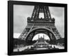 Eiffel Tower (Base) Art Poster Print-null-Framed Poster