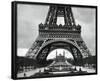 Eiffel Tower (Base) Art Poster Print-null-Framed Poster