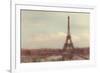 Eiffel Tower behind Jardin du Trocade?ro-Cora Niele-Framed Photographic Print