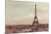 Eiffel Tower behind Jardin du Trocade?ro-Cora Niele-Mounted Photographic Print