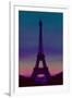 Eiffel Tower by Night-Cora Niele-Framed Giclee Print