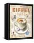 Eiffel Tower Café-Chad Barrett-Framed Stretched Canvas