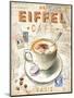 Eiffel Tower Café-Chad Barrett-Mounted Art Print