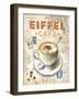 Eiffel Tower Café-Chad Barrett-Framed Art Print