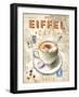 Eiffel Tower Café-Chad Barrett-Framed Art Print