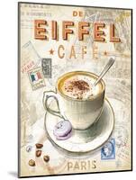 Eiffel Tower Café-Chad Barrett-Mounted Art Print