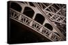 Eiffel Tower Detail II-Erin Berzel-Stretched Canvas