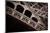 Eiffel Tower Detail II-Erin Berzel-Mounted Photographic Print