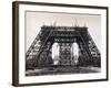 Eiffel Tower During Construction-Bettmann-Framed Photographic Print