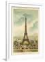 Eiffel Tower, Exposition Universelle 1889, Paris-null-Framed Giclee Print