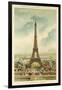 Eiffel Tower, Exposition Universelle 1889, Paris-null-Framed Giclee Print