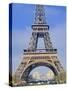 Eiffel Tower First and Second Platform-Cora Niele-Stretched Canvas