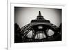 Eiffel Tower Fisheye-Erin Berzel-Framed Photographic Print