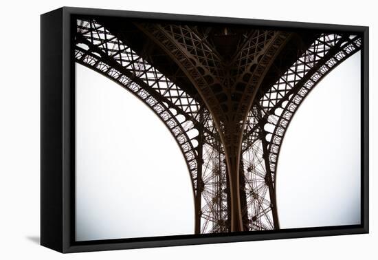 Eiffel Tower Framework IV-Erin Berzel-Framed Stretched Canvas