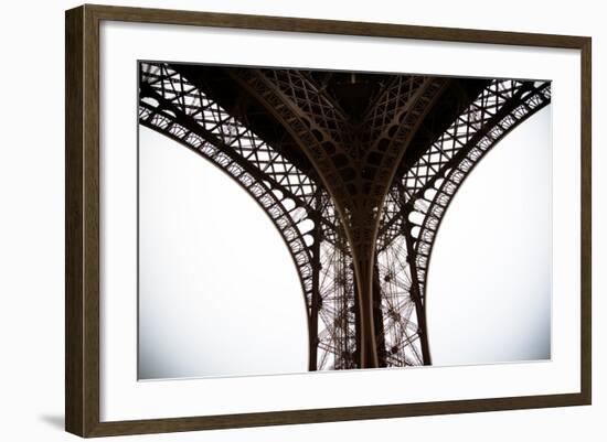 Eiffel Tower Framework IV-Erin Berzel-Framed Photographic Print