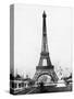 Eiffel Tower from Exhibition Grounds-null-Stretched Canvas