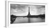 Eiffel Tower from Pont De Bir-Hakeim, Paris, Ile-De-France, France-null-Framed Photographic Print