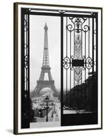 Eiffel Tower from the Trocadero Palace, Paris-null-Framed Art Print