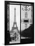 Eiffel Tower from the Trocadero Palace, Paris-null-Framed Art Print