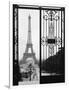 Eiffel Tower from the Trocadero Palace, Paris-null-Framed Art Print