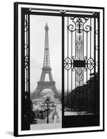 Eiffel Tower from the Trocadero Palace, Paris-null-Framed Art Print