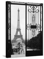 Eiffel Tower from the Trocadero Palace, Paris-null-Stretched Canvas