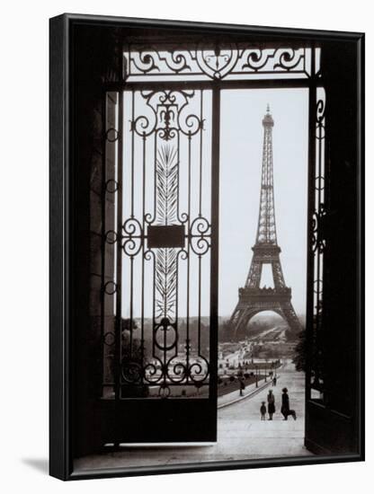 Eiffel Tower from the Trocadero-Gall-Framed Art Print