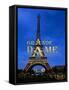 Eiffel Tower - Grande Dame-Cora Niele-Framed Stretched Canvas