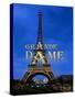 Eiffel Tower - Grande Dame-Cora Niele-Stretched Canvas