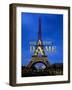 Eiffel Tower - Grande Dame-Cora Niele-Framed Giclee Print