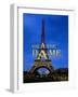 Eiffel Tower - Grande Dame-Cora Niele-Framed Giclee Print