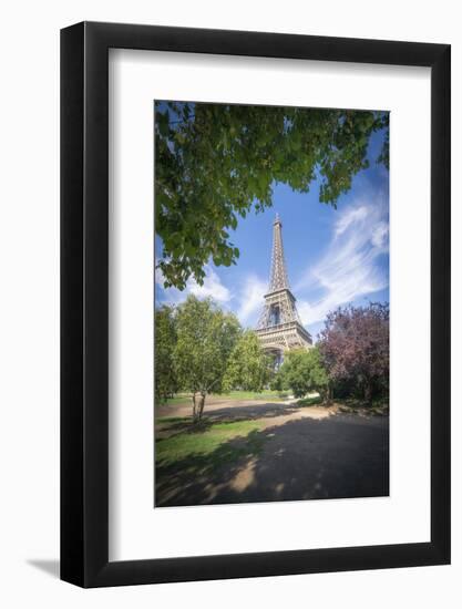 Eiffel tower Green garden-Philippe Manguin-Framed Photographic Print