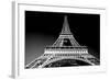 Eiffel Tower in Artistic Tone, Black and White. Paris, France. European Landmarks-Michal Bednarek-Framed Photographic Print