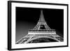 Eiffel Tower in Artistic Tone, Black and White. Paris, France. European Landmarks-Michal Bednarek-Framed Photographic Print