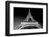 Eiffel Tower in Artistic Tone, Black and White. Paris, France. European Landmarks-Michal Bednarek-Framed Photographic Print