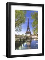 Eiffel Tower in green-Philippe Manguin-Framed Photographic Print