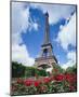 Eiffel tower in Paris, France-null-Mounted Art Print