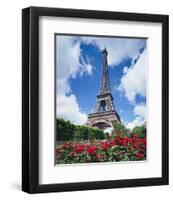 Eiffel tower in Paris, France-null-Framed Art Print