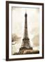 Eiffel Tower in Winter-Philippe Hugonnard-Framed Giclee Print